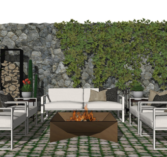 精品客厅设计家具模型 (63)